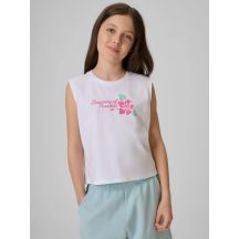 4f Maglietta sleeveless with print