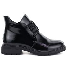 M. Daszyński Stivali patent leather ankle, M.Daszyński