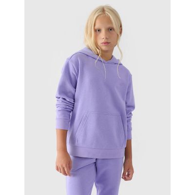 4f Felpa with hood, open,