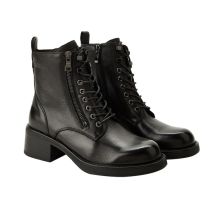 Lee Cooper Stivali ankle zipper ankle boots natural leather