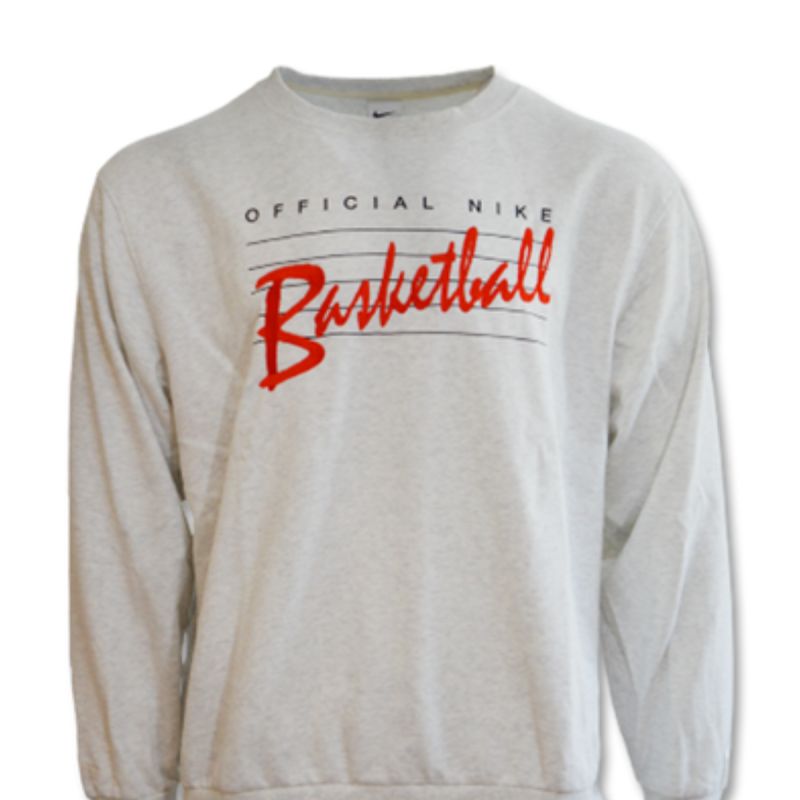 Nike Felpa Standard Issue Crew Birch Basketball Heather/Pale