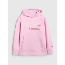 4f Felpa Oversized with hood, unzipped, for