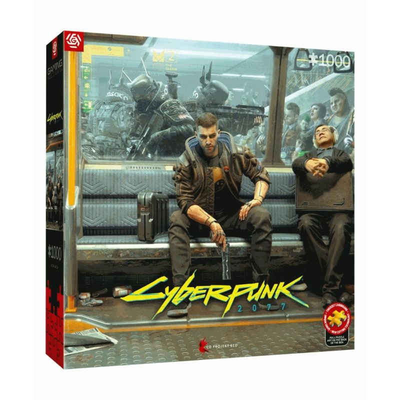 Good Loot Gaming Puzzle: Cyberpunk 2077 – Metro, 1,000 Pieces