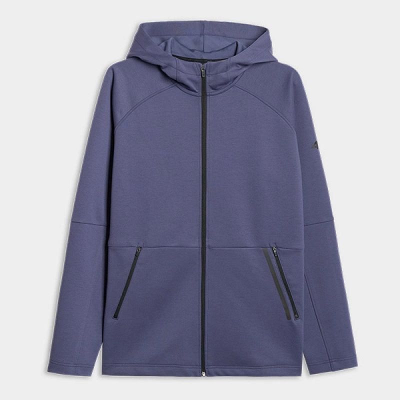 Men’s 4F Zip-Up Hooded Sweatshirt 4FWAW25TSWSM1865-22S