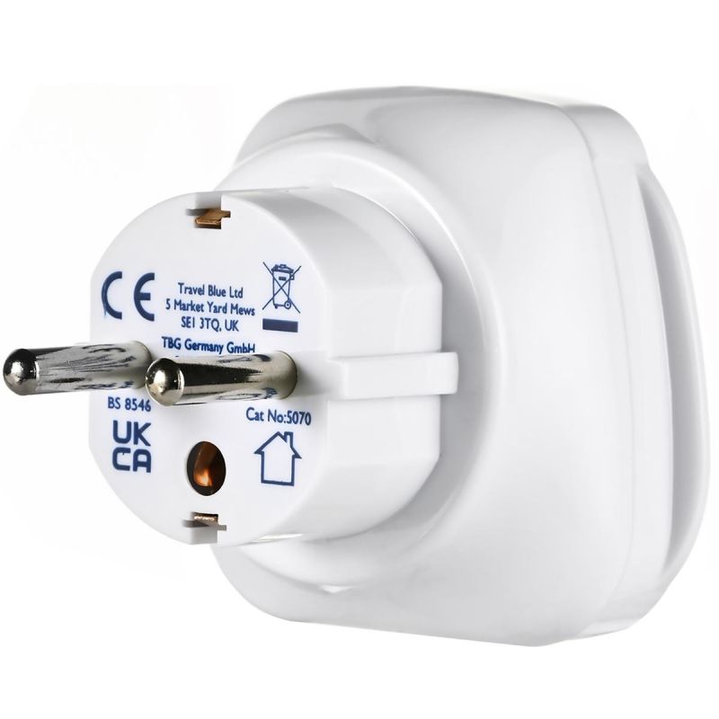 LEXINGHAM UNIVERSAL TRAVEL ADAPTER WORLD -> EU SCHUKO, 2 PCS