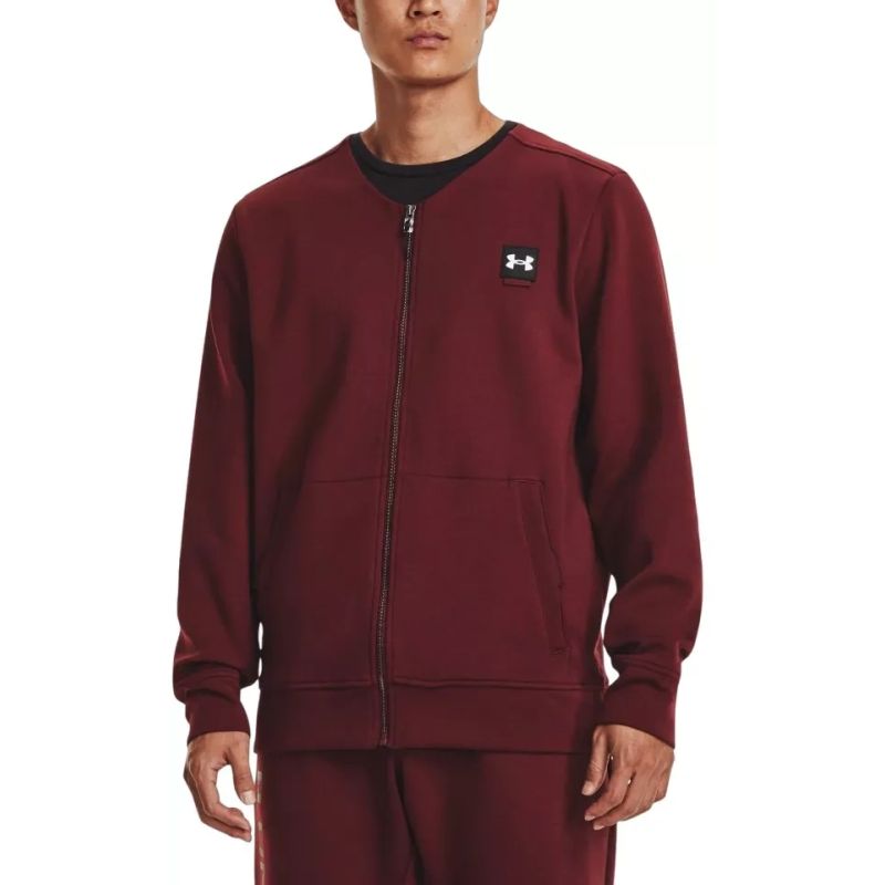 Men's Hoodless Full-Zip UA Summit Knit Graphic FZ 1373802-690