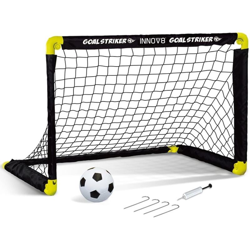 FOLDABLE GOAL SET WITH NET 91x61x61CM BALL AND PUMP
