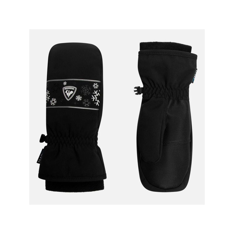 ROSSIGNOL Jr Jane Impr M black children's ski gloves