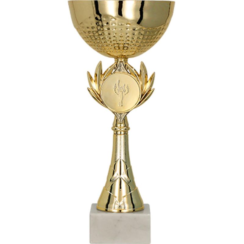 Gold metal cup