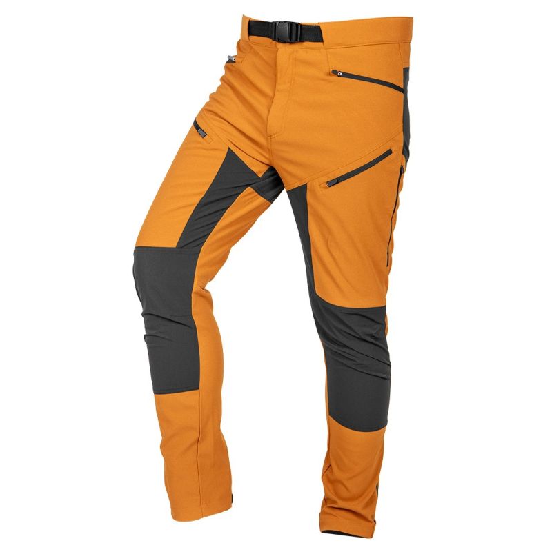 OUTDOOR work trousers, 4-way stretch, mustard gray, size XXL