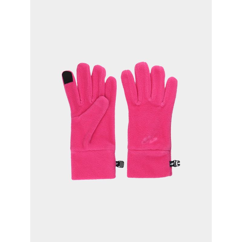 Children's touch screen fleece gloves 4F Junior 4FJWAW24AGLOU069-54S