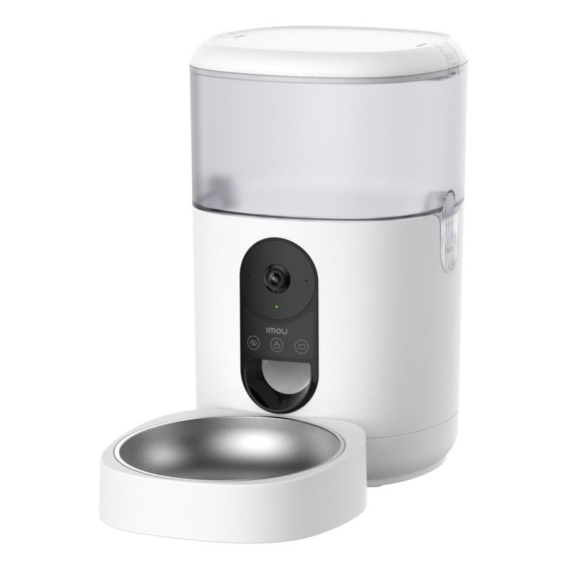 Imou PF1 4L Dog or Cat Feeder/Water Stainless Steel White Cat Automatic Pet Feeder