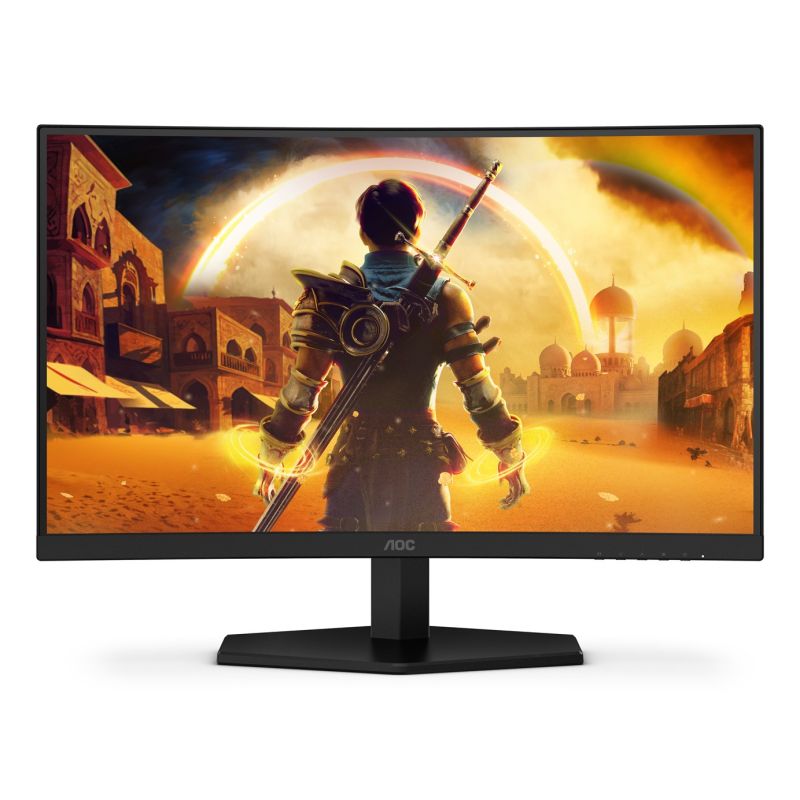 AOC G4 23.6" VA FHD 180Hz Computer Monitor 59.9 cm (23.6") 1920 x 1080 px Full HD LCD Black, Red