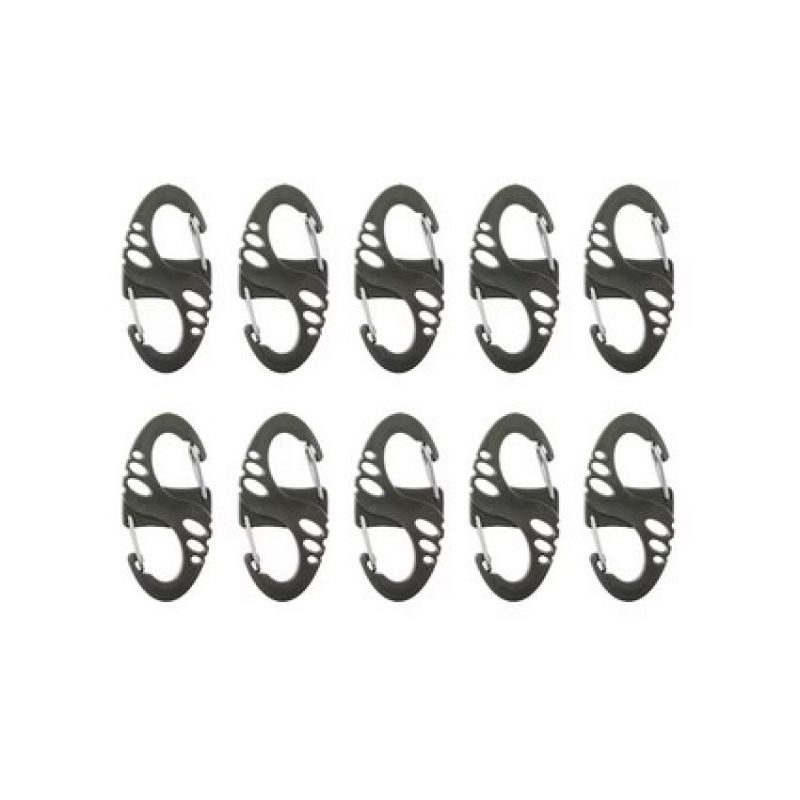 Mil-Tec S-Hook Carabiner Set – Green