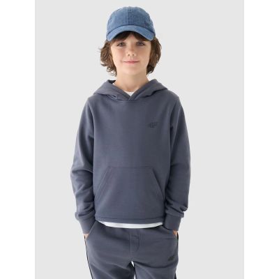 4f Felpa with hood, open,