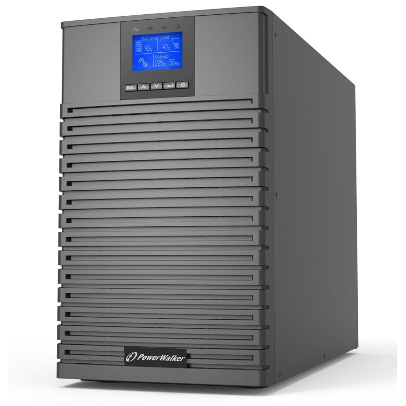 POWER WALKER UPS ON-LINE VFI 3000 ICT IOT PF1 1/1 PHASE, 3000VA, USB/RS232, 8X IEC C13 + 1X C19, C120EPO