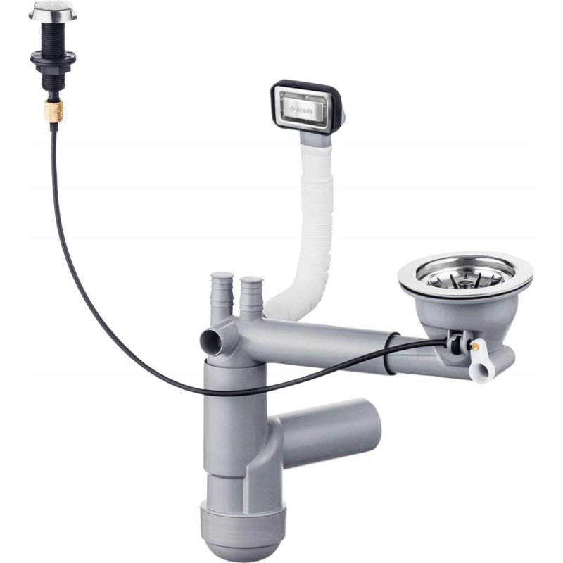 Siphon for a single-bowl granite sink - Space-Saver ZXY 9911 5907650841593