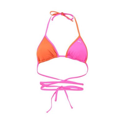 Puma Bikini Swim Wrap Triangle Top Bra
