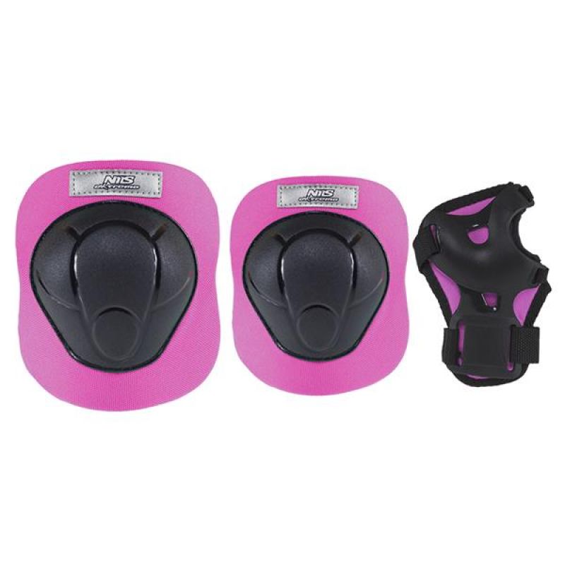 Nils Extreme Protectors Set Black and Pink H210 Size M