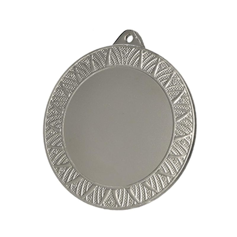 General silver medal with space for a sticker