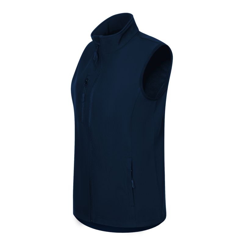 Women’s Trail Softshell Vest (Navy)