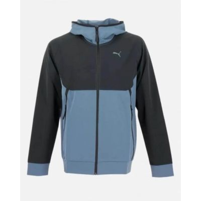 Puma Felpa Tech Woven sports with zipper and comfortable hood