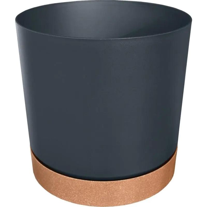 TUBO PM ANTHRACITE FLOWER POT 13CM