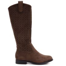 S.Barski Stivali openwork suede S.Barski