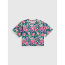 4f Maglietta boxy with print