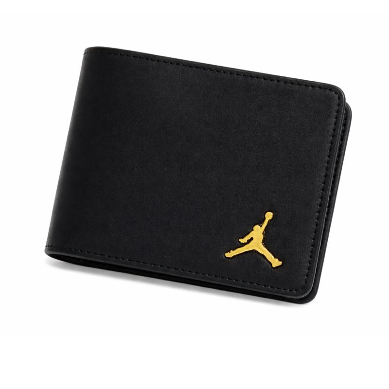 Air Jordan Jumpman Ingot Bifold Black Leather Wallet - MA0819-023