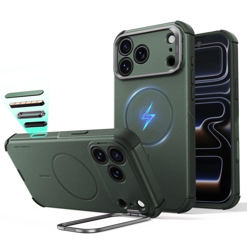 ESR Cyber Tough Kickstand MagSafe Case for iPhone 18 Pro Max / 17 Pro Max - Green