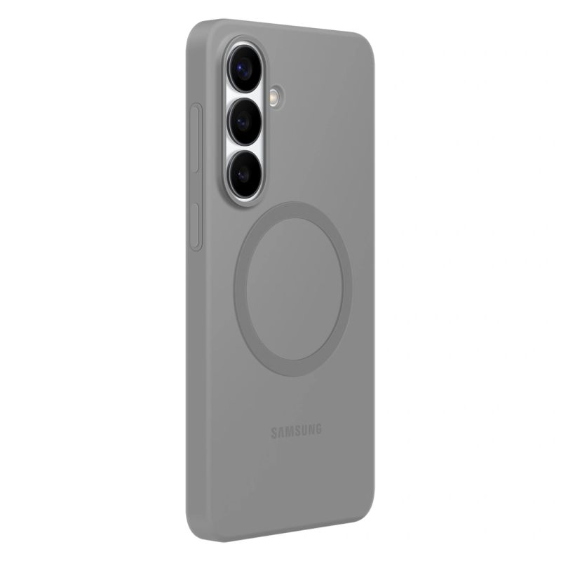Samsung Silicone Magnet Case for Samsung Galaxy S26, MagSafe Compatible - Gray