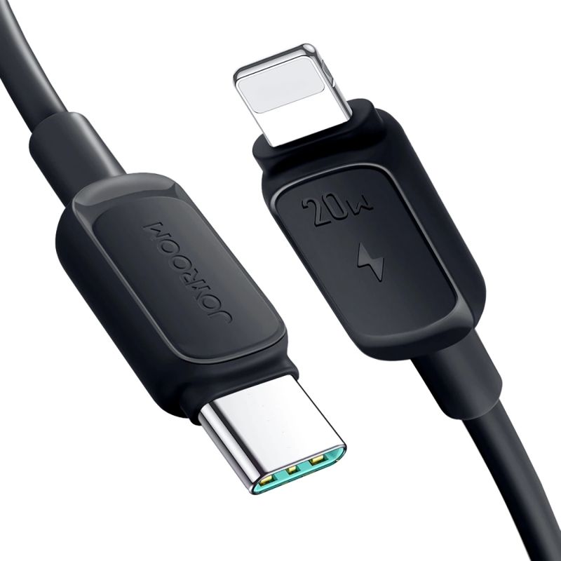 Joyroom Multi-Color Series A14 USB-C / Lightning 20W Cable 1.2 m - Black