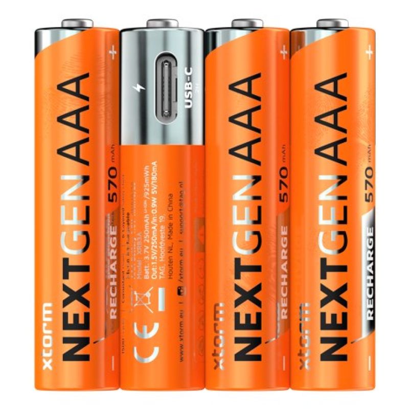 Xtorm XNG3AB4 Home Use Battery Rechargeable AAA Battery