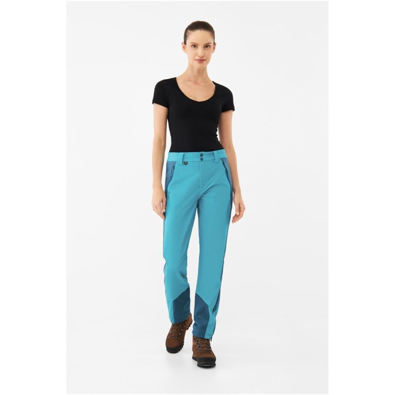 VIKING Triper Lady women's trousers turquoise XL