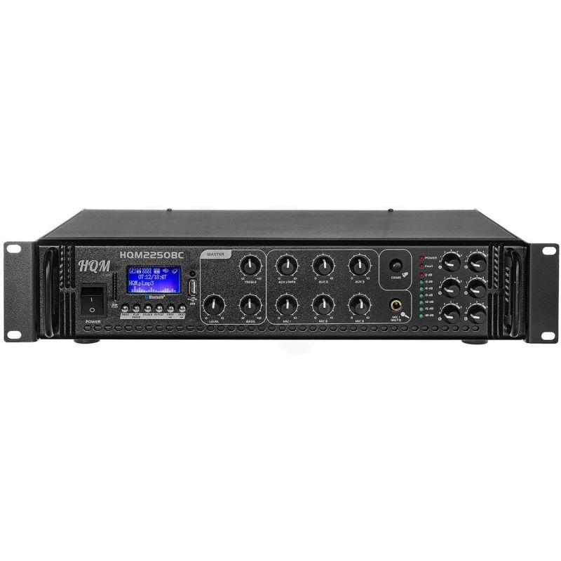 HQM2250BC AMPLIFIER FM RADIO/MP3/BLUETOOTH 250W