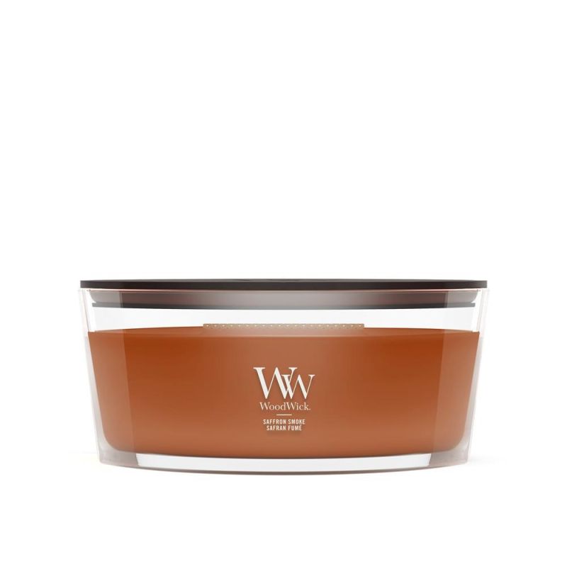 SAFFRON SMOKE WOODWICK Ellipse Candle