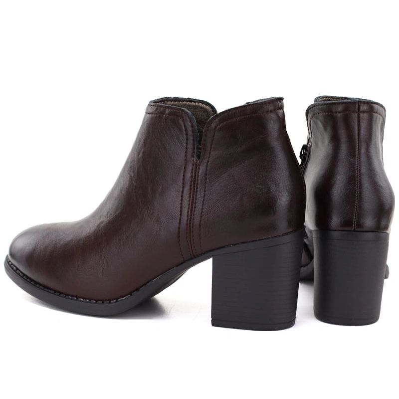 M. Daszyński Stivali Leather Heeled Ankle M.Daszyński