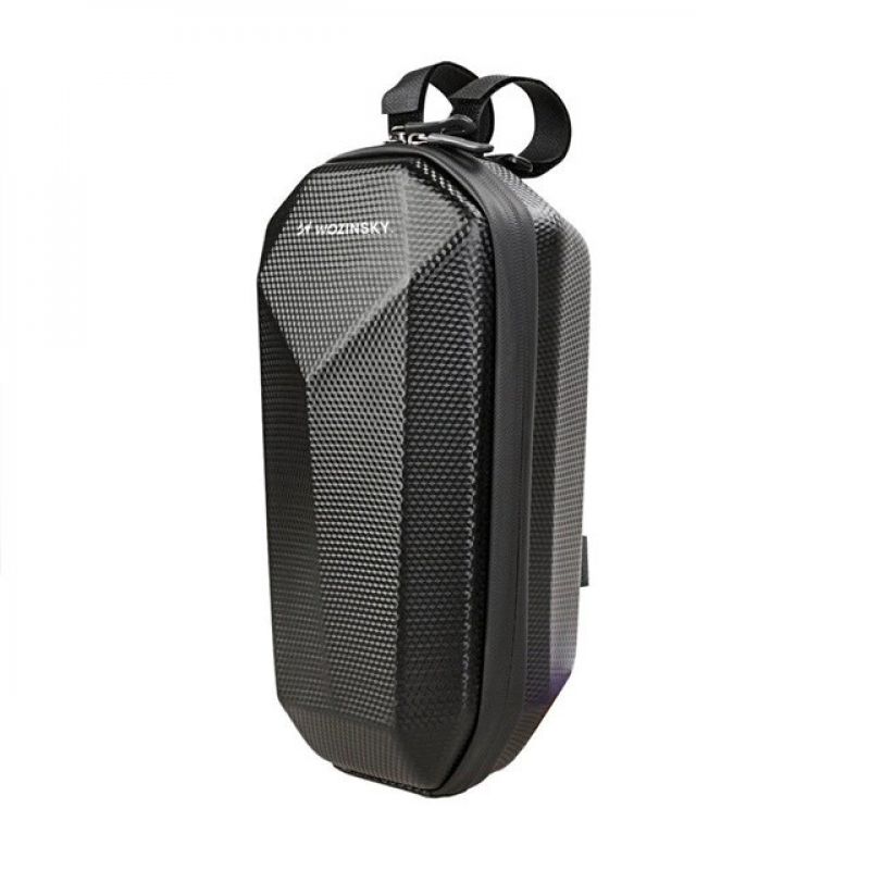 Wozinsky Waterproof Scooter Handlebar Bag, Scooter Bag, 4 L, Black (WSB2BK)