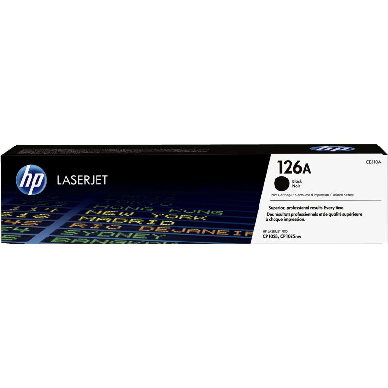 HP 126A original black LaserJet toner cartridge