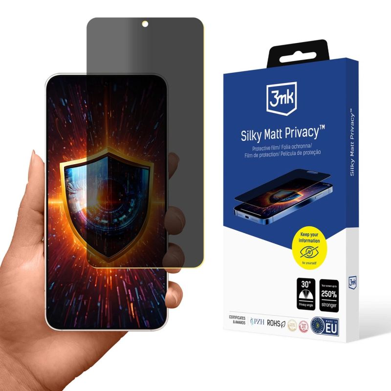 3mk Silky Matt Privacy Screen Protector for Samsung Galaxy S25 Edge