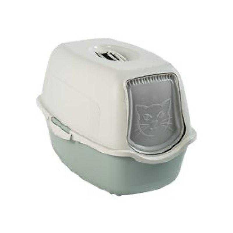 ROTHO Bailey White and Green - Cat Litter Box