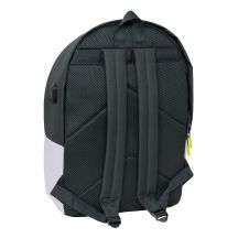 Inny Zaino Real Madrid sports with USB and laptop compartment double backpack