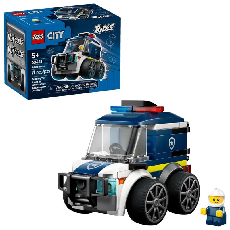 LEGO City 60481 Racers: Police Truck