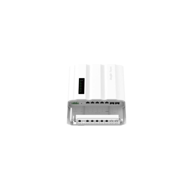 POE SWITCH RG-ES207GS-PI-OD, 4-PORT + 1X UPLINK + 2X SFP, IP65, REYEE