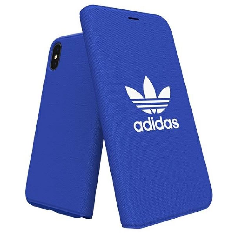 Adidas OR Booklet Case Canvas case for iPhone X/Xs - blue