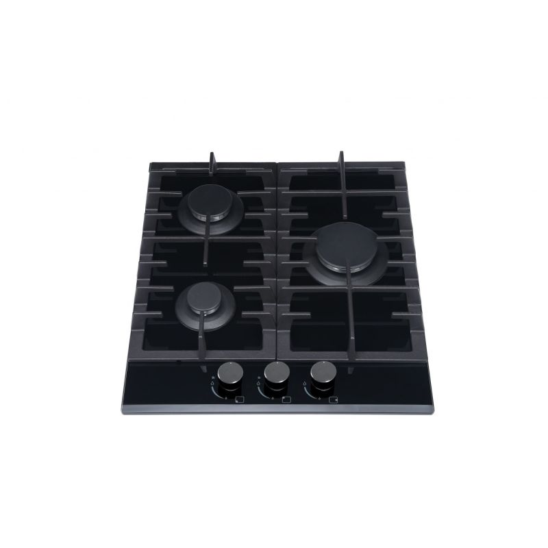 Gas hob MPM-45-GMH-16 45 cm, tempered glass, 3 burners