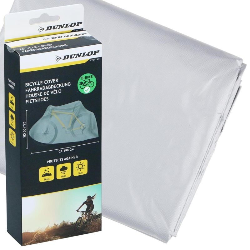COVER FOR MOTORCYCLE, BIKE, SCOOTER 195x100CM DUNLOP