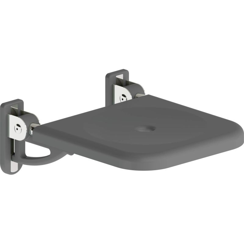 Folding wall seat