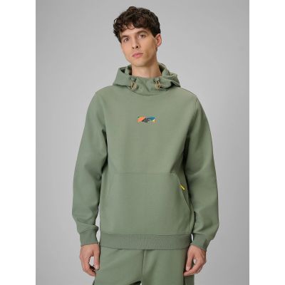 4f Felpa regular hooded